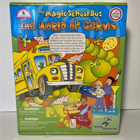The Magic School Bus - The World Of Germs - Young Scientists Club Kit Homeschool - Picture 2 of 7